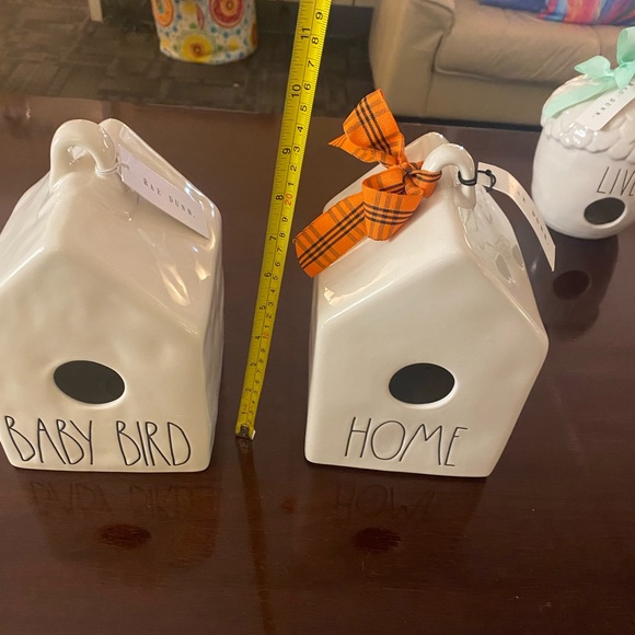 RAE DUNN Collectible Ceramic “HOME” Birdhouse - Picture 9 of 9